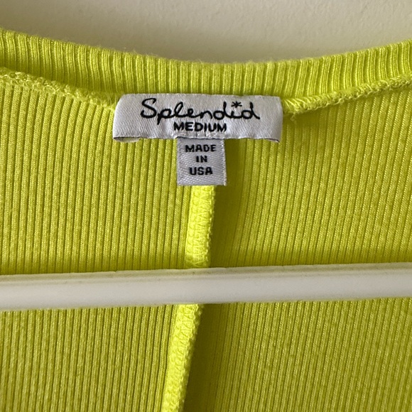 Splendid Ribbed Racerback Swing Tank - Picture 3 of 7